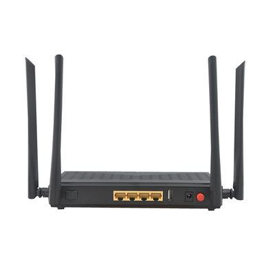van de de Router Dubbele Band van 2.4G 4GE FTTH 5.8G Gpon Onu Wifi AC 4 Haven