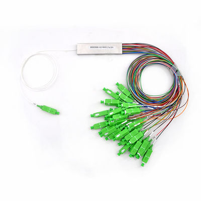 Apc van vezel Optisch Anatel 1x32 Lc Sc Mini Plc Splitter van de Schakelaardeler