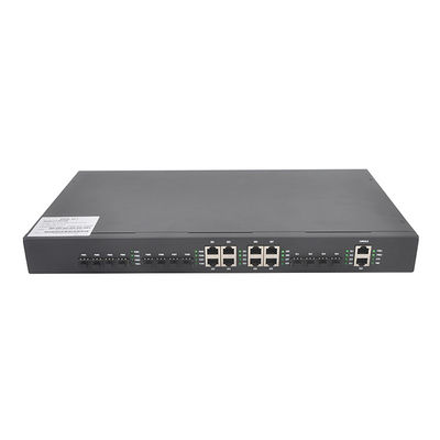 60W EPON 10g GPON OLT 8 het Optische Materiaal van de Havenpon Vezel