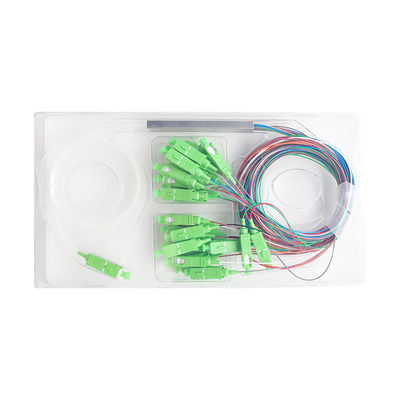 Apc van vezel Optisch Anatel 1x32 Lc Sc Mini Plc Splitter van de Schakelaardeler