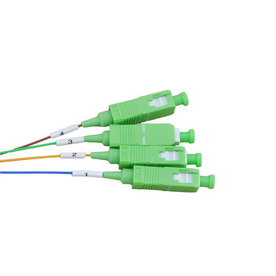 1x4 vezel Optische PLC Passieve Apc van Splitsersgpon Schakelaar 1.5m FTTH-Voorzien van een netwerk
