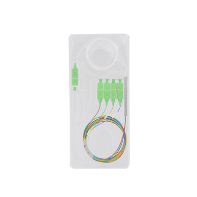 1x4 vezel Optische PLC Passieve Apc van Splitsersgpon Schakelaar 1.5m FTTH-Voorzien van een netwerk