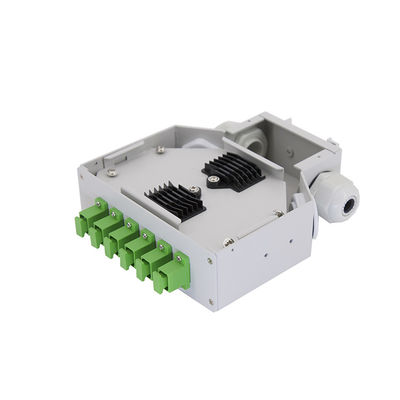 Duplexdin het Spoor Einddoos Ftth 45,3 van aluminiumsc de Kern van Mm 6