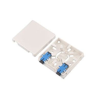 18mm Ftth 2 Optische Einddoos 86 van de Havensvezel de Contactdoos van de Draagvlakmuur