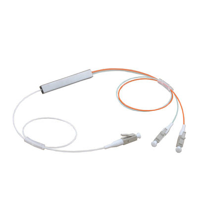 PLC van de de Kabelvezel van OM2 1x2 de Optische Sectie van de Splitsersftth Metalen kap