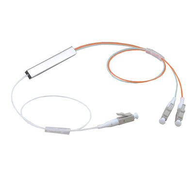 PLC van de de Kabelvezel van OM2 1x2 de Optische Sectie van de Splitsersftth Metalen kap