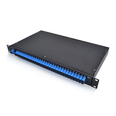 1u het rek zet Plc Splitsersftth Plc Vlaklightwave Kringsmm. op