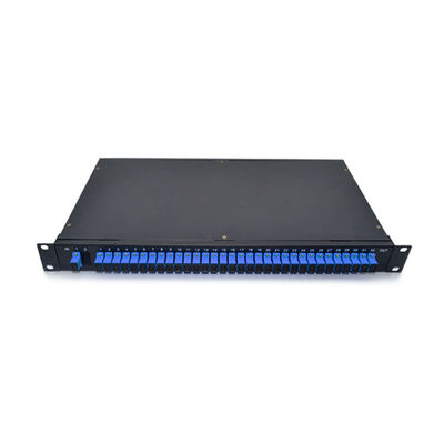 1u het rek zet Plc Splitsersftth Plc Vlaklightwave Kringsmm. op