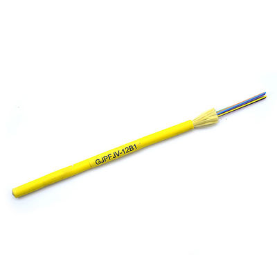 OM3 van de de Kabelg652d 2 Kern van de alarm Binnenvezel Optische de Dalingskabel van Ftth