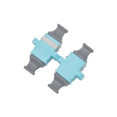 Aqua W Mtp aan Lc-Adapter OM3 het Opzetten de Optische Adapter van de Flensvezel