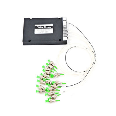 Van het Kanaalcwdm Mux Demux van 16CH OADM DWDM MUX DEMUX 8 de Moduleabs Doos