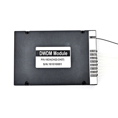 Van het Kanaalcwdm Mux Demux van 16CH OADM DWDM MUX DEMUX 8 de Moduleabs Doos