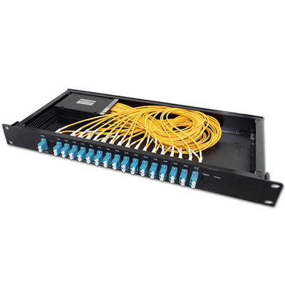4 kanaalvezel Mux Demux de Optische Multiplextelegraaf en Demultiplexer van 1271 NM
