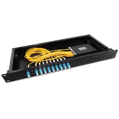 4 kanaalvezel Mux Demux de Optische Multiplextelegraaf en Demultiplexer van 1271 NM