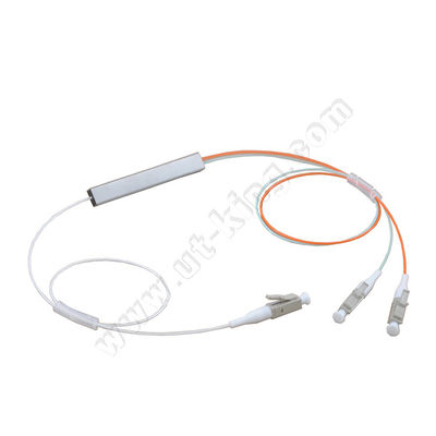Compacte van het de Vezelstaal van FTTH OM3 1x2 de Buisplc Splitser