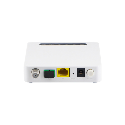 1GE haven XPON CATV ONU 12V 0.5A voor FTTH-Netwerk